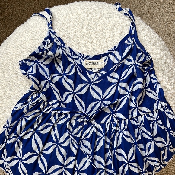 LJC Designs Coverup Tank Flowy Romper - Picture 3 of 12